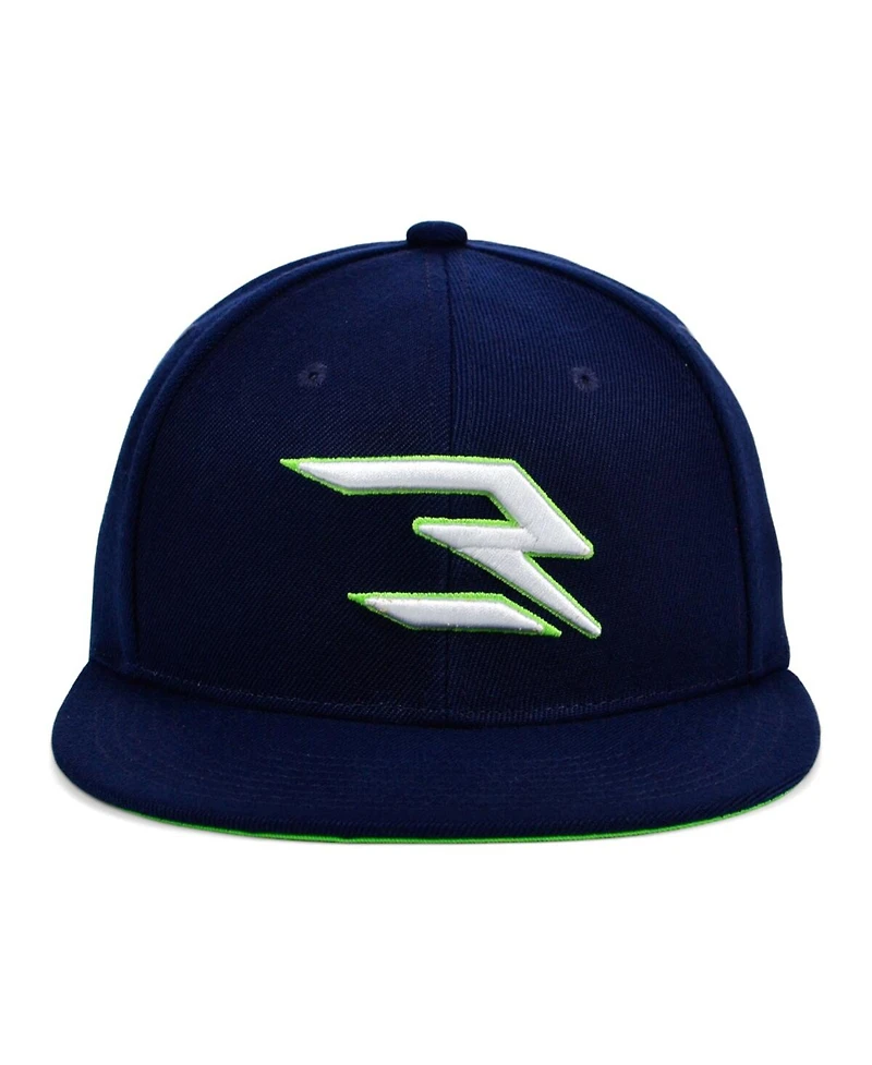 Men's Navy, White Nike 3BRAND by Russell Wilson Fashion Snapback Adjustable Hat