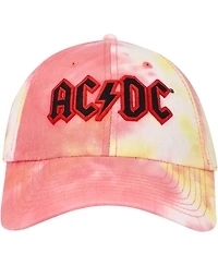 Men's American Needle Yellow, Orange Ac/Dc Ballpark Tie-Dye Adjustable Hat