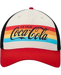 Men's American Needle Cream, Black Coca-Cola Sinclair Snapback Hat