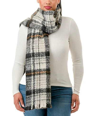 Marcus Adler Plaid Scarf