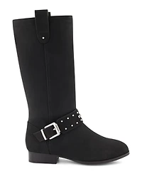 Dkny Little Girls Ellie Studded Strap Tall Riding Boots