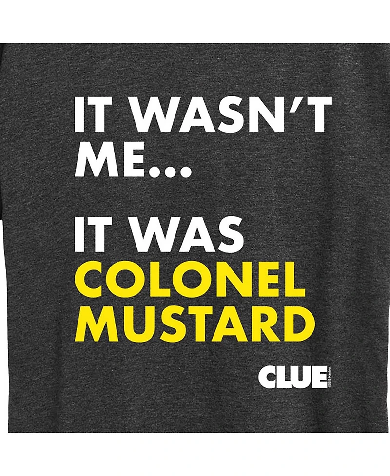 Hybrid Apparel Trendy Plus Clue Colonel Mustard Graphic T-shirt