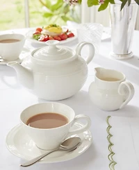 Portmeirion Sophie Conran Teacups & Saucers, Set of 4