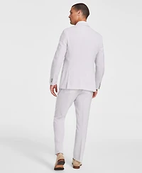 Kenneth Cole Reaction Men's Slim-Fit Mini-Houndstooth Suit