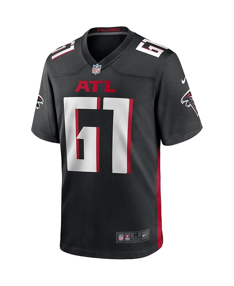 Men's Nike Matt Hennessy Black Atlanta Falcons Player Game Jersey
