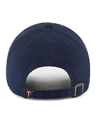 Big Boys and Girls '47 Brand Navy Minnesota Twins Clean Up Adjustable Hat