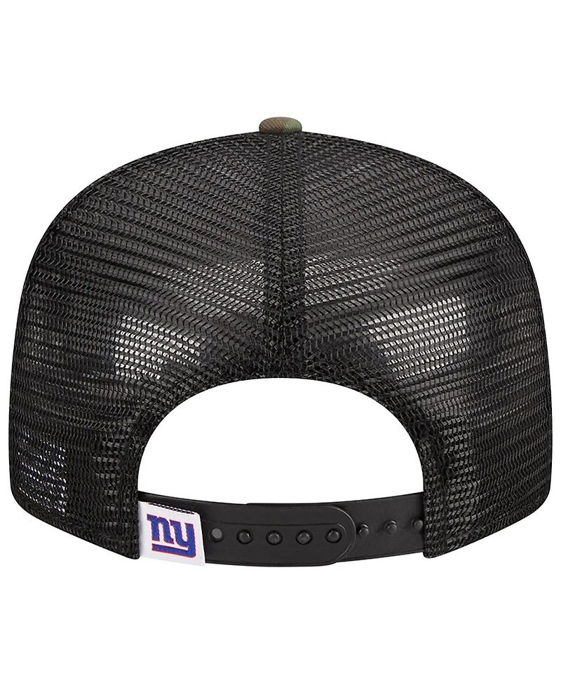 Men's New Era Camo New York Giants Main Trucker 9FIFTY Snapback Hat