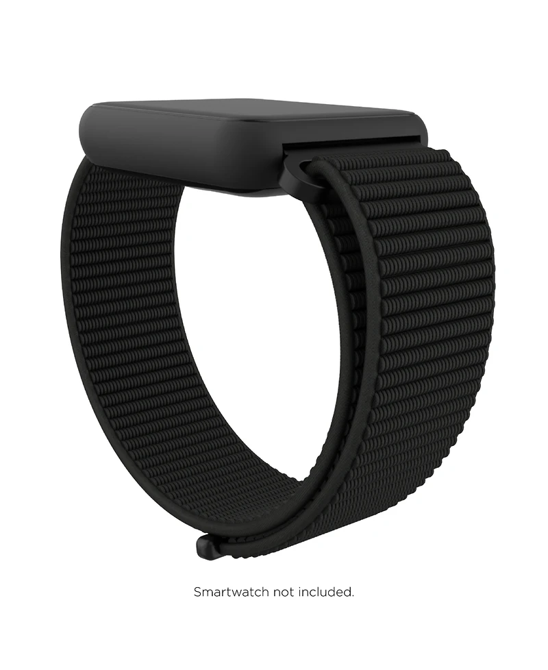 iTouch Unisex Air 4 Black Fabric Strap