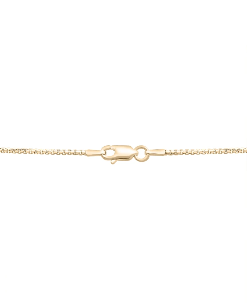 Men's Diamond Pave Shaped 22" Pendant Necklace (1/2 ct. t.w.) in 14k Gold-Plated Sterling Silver