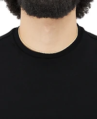 Lightweight Rope Link 16" Chain Necklace in 14k Gold (2-1/2mm)