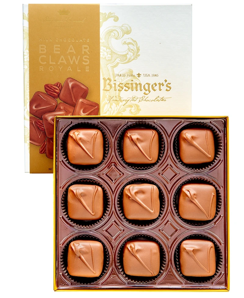 Milk Chocolate Bear Claw Royale, 9 Piece