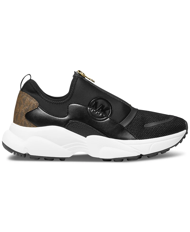 Michael Kors Women's Mmk Sami Zip Trainer Running Sneakers