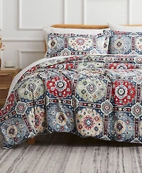 Southshore Fine Linens Kilm Microfiber 3 Piece Duvet Cover Set