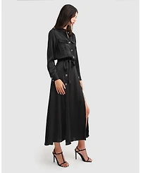 Belle & Bloom Women's Lover To Maxi Shirt Dress