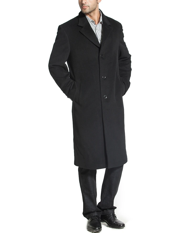 Bgsd Men Henry Wool Blend Long Walking Coat