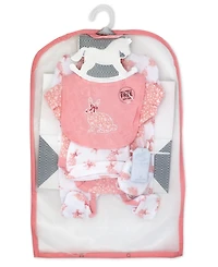 Rock-a-Bye Baby Boutique Girls Layette Gift Bag Set