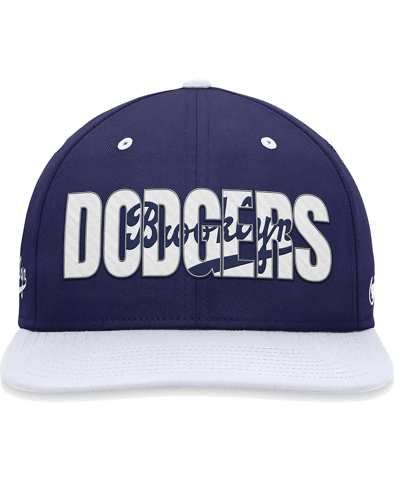 Men's Nike Royal Brooklyn Dodgers Cooperstown Collection Pro Snapback Hat