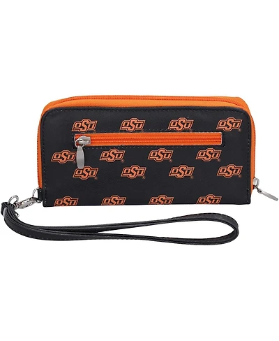 Women's Oklahoma State Cowboys Zip-Around Wristlet Wallet