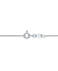 Lab Grown Diamond Heart Pendant Necklace (1/2 ct. t.w.) in Sterling Silver, 16" + 2" extender
