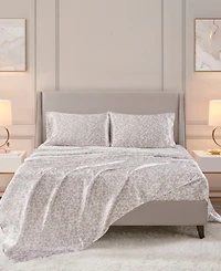 Madison Park Essentials Printed Satin Sheet Set
