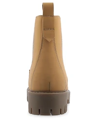 Journee Collection Women's Alara Medium and Wide Width Chelsea Lug Sole Bootie
