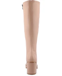 Journee Collection Women's Alondra Wide Width Platform Knee High Boots