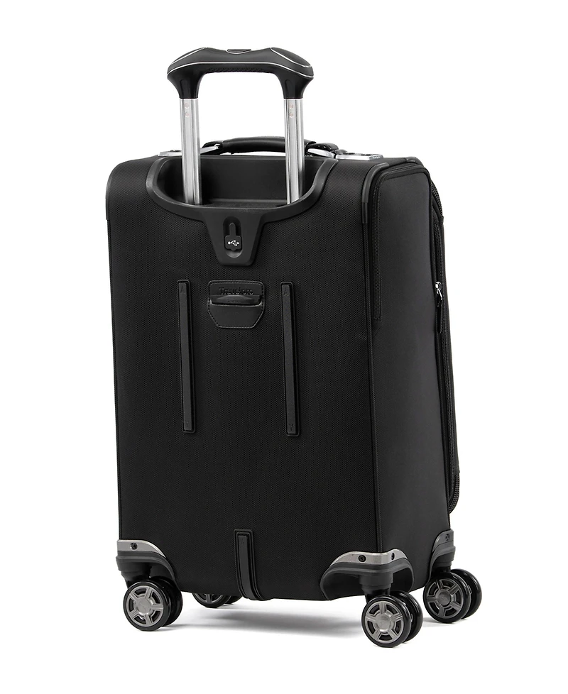 Travelpro Platinum Elite 20" Business Plus Softside Carry-On Spinner