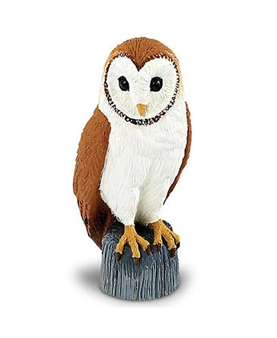 Barn Owl Wings of the World Birds Figure Safari Ltd