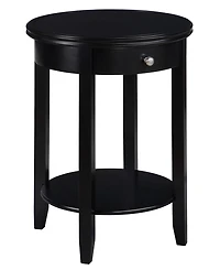 Convenience Concepts 18.25" Rubber wood Ah Baldwin End Table