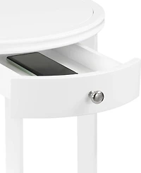 Convenience Concepts 18.25" Rubber wood Ah Baldwin End Table