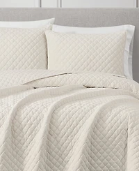 Royal Velvet Diamond 3 Piece Quilt Set, Full/Queen