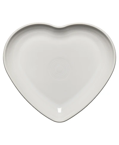 Fiesta Heart Shaped Plate 9"