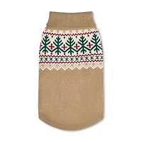 Hope & Henry Fair Isle Dog Sweater