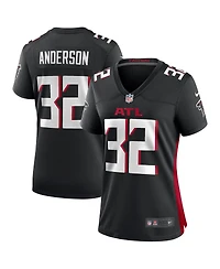 Women's Nike Jamal Anderson Black Atlanta Falcons Game Retired Player Jersey