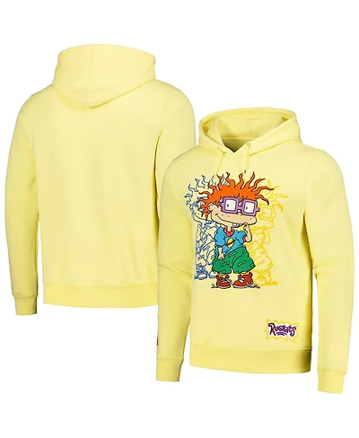 Men's Freeze Max Yellow Rugrats Chuckie Pullover Hoodie
