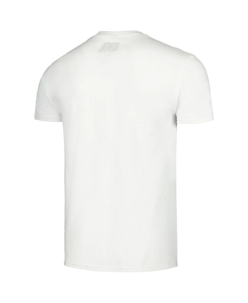 Men's White Billy Idol T-shirt