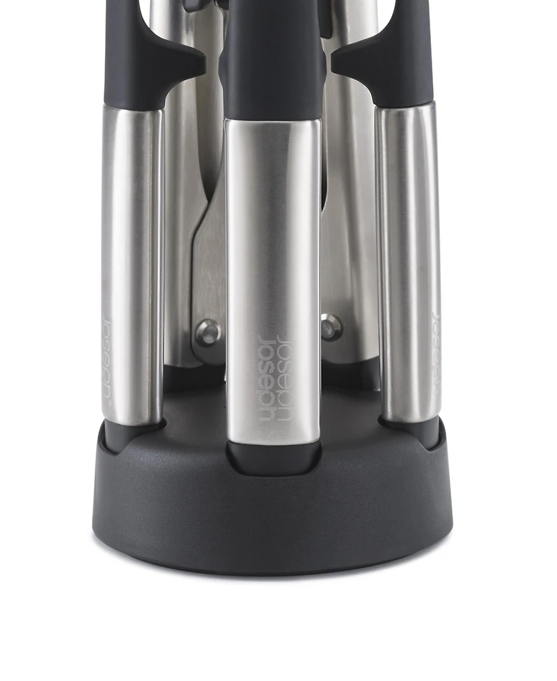 Joseph Joseph Elevate Fusion 5-Piece Silicone Utensil Set with Storage Stand