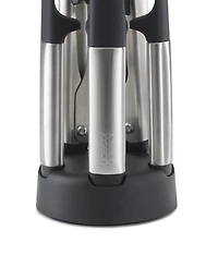 Joseph Joseph Elevate Fusion 5-Piece Silicone Utensil Set with Storage Stand