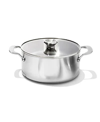 Oxo Mira Tri-Ply Stainless Steel 11" Stock Pot with Lid
