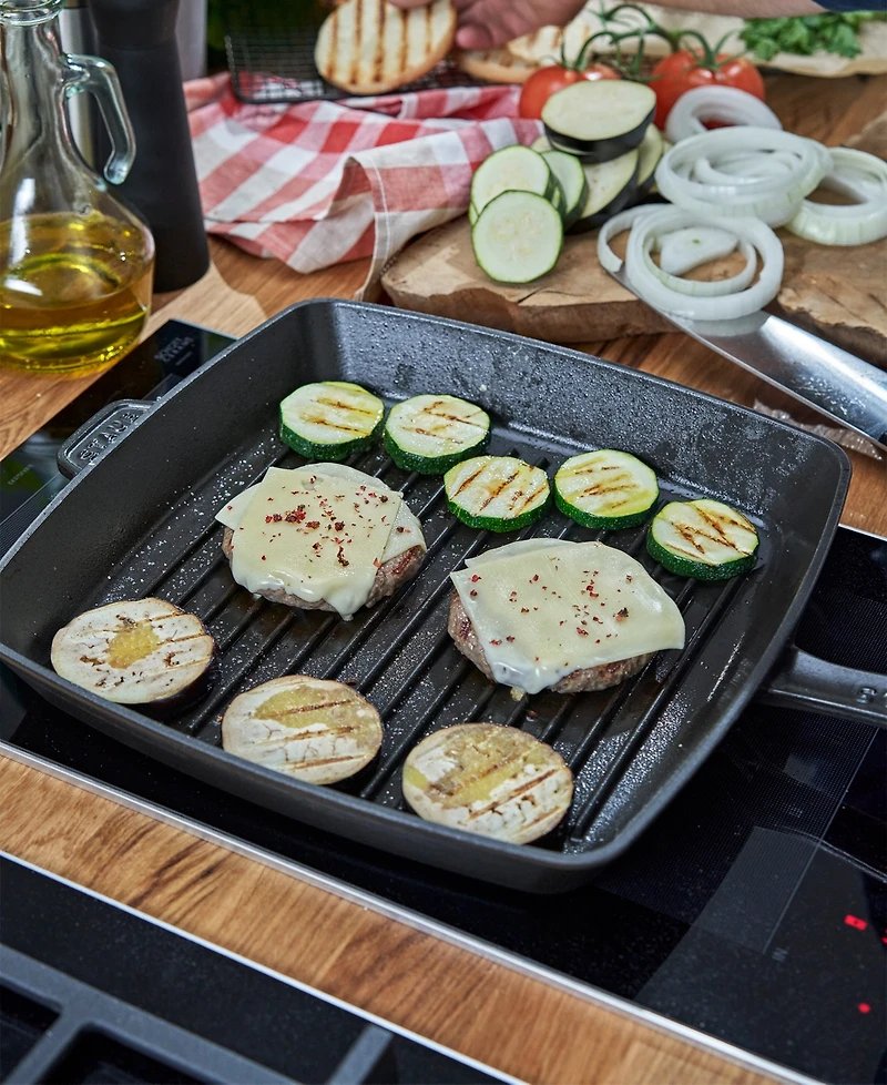 Staub Cast Iron 12" Square Grill Pan