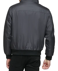 Calvin Klein Men's Classic Zip-Front Ripstop Bomber Jacket