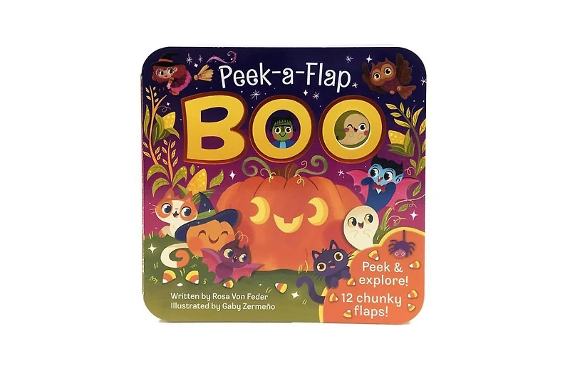 Boo (Peek-a-Flap Series) by Rosa VonFeder