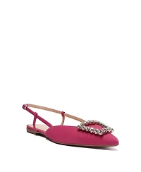 Arezzo Women's Savannah Pointed Toe Flats - Pink
