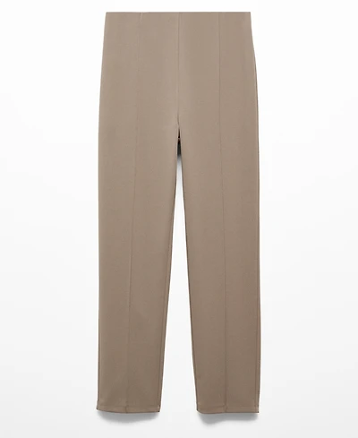 Mango Women's High-Waist Skinny Pants