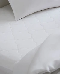 Madison Park All Natural Cotton Percale Quilted Mattress Pad