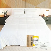 FluffCo Down Alternative Comforter - Queen