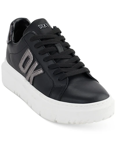 Dkny Women's Marian Lace-Up Low-Top Platform Sneakers