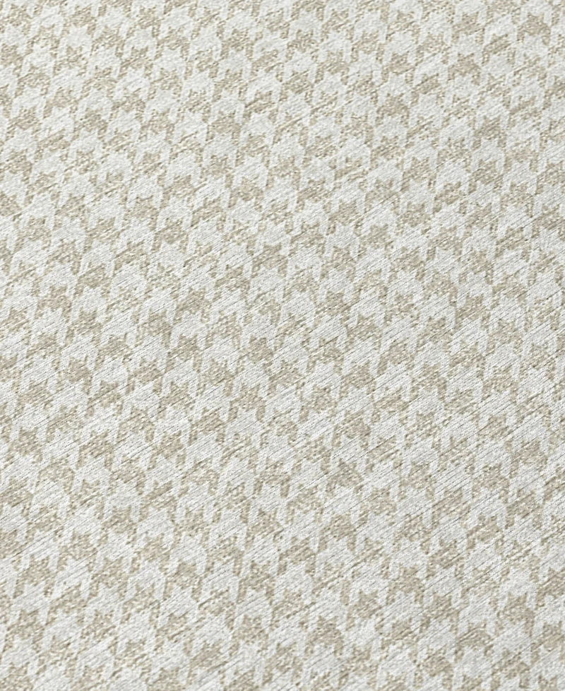 Dalyn Hinton Washable HN1 2'3" x 7'6" Runner Area Rug