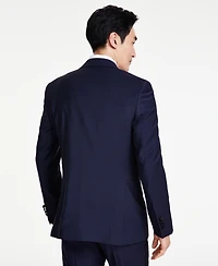 B by Brooks Brothers Men's Classic-Fit Stretch Solid Tuxedo Suit Separates Jacket