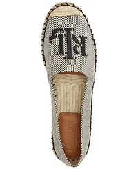 Lauren Ralph Women's Cameron Logo Slip-On Espadrille Flats